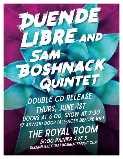 Duende Libre-Sam Boshnack QuintetSam Boshnack Quintet-8.5x11